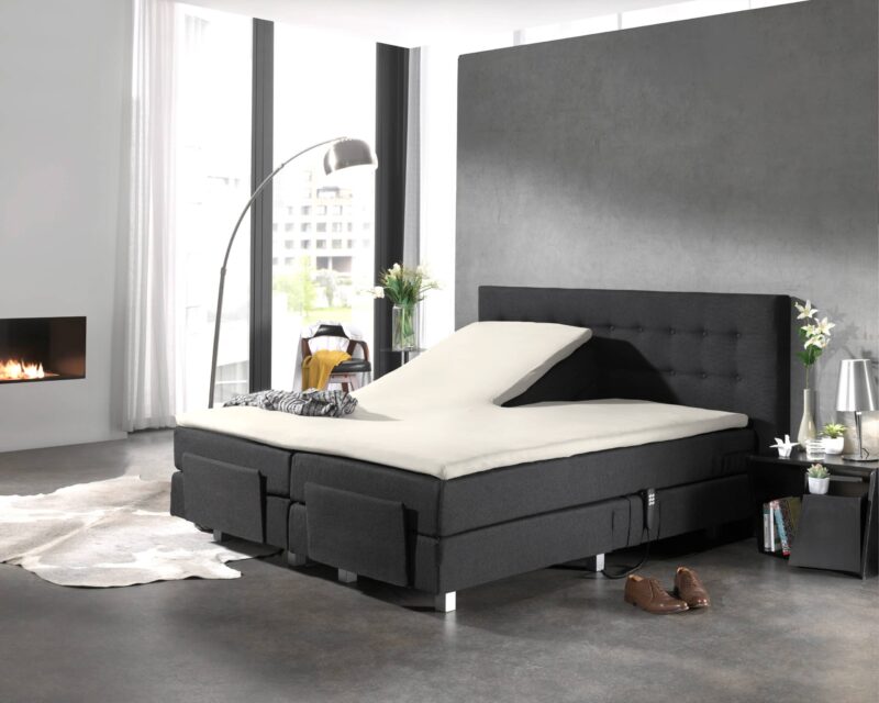 Splittopper Katoen Hoeslaken Creme