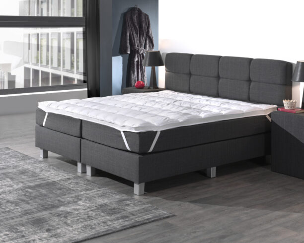 3D AIR Hotel Traagschuim Topdekmatras Wit