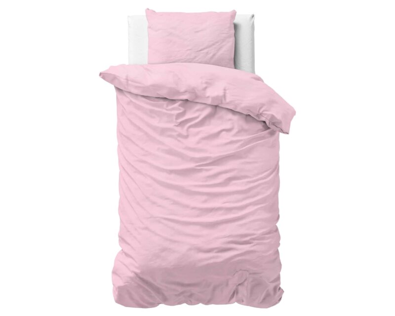 Dekbedovertrek Stone washed Roze