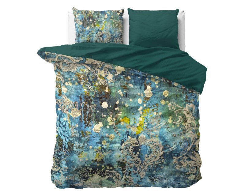 Dekbedovertrek Ocean Drops Blauw - Afbeelding 2
