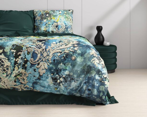 Dekbedovertrek Ocean Drops Blauw