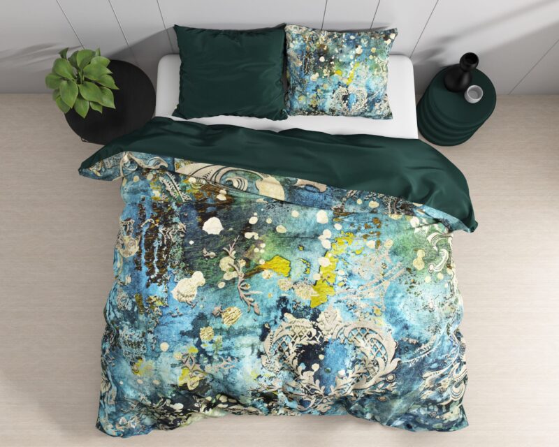 Dekbedovertrek Ocean Drops Blauw - Afbeelding 3