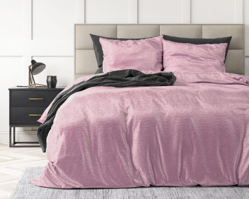 Dekbedovertrek Embossed Velvet Sultan Roze - Afbeelding 4