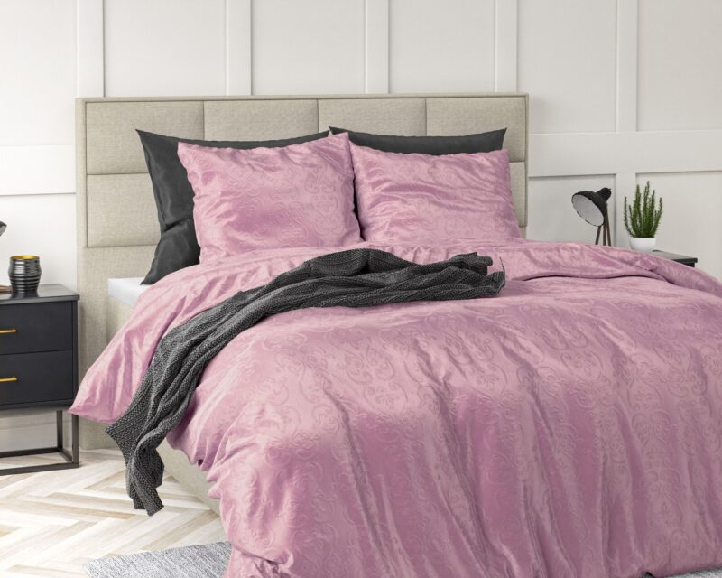 Dekbedovertrek Embossed Velvet Sultan Roze - Afbeelding 5