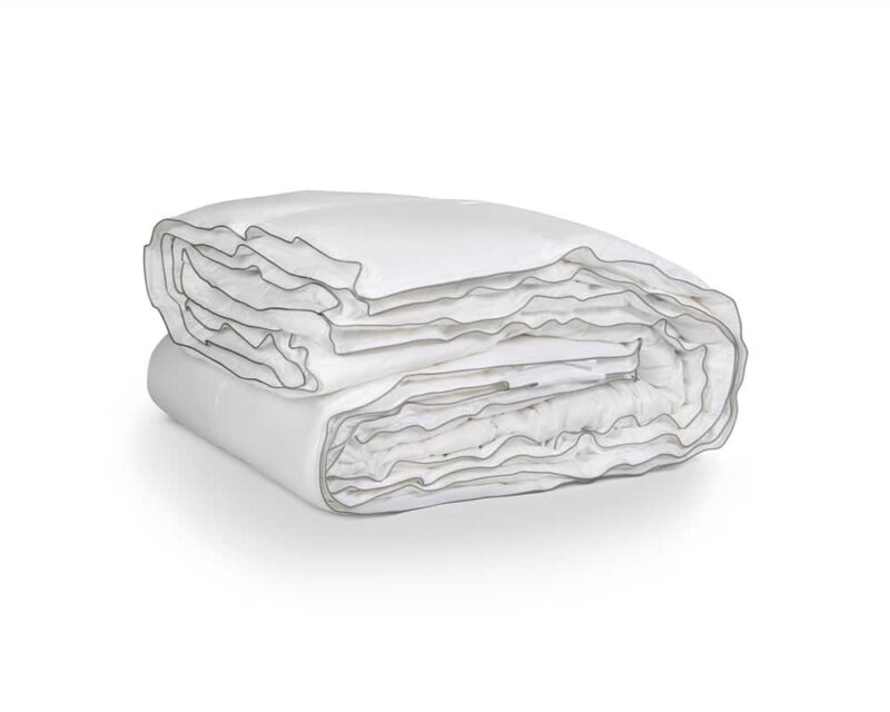 Percale Cotton Touch 4-Seizoenen Dekbed Wit - Afbeelding 2