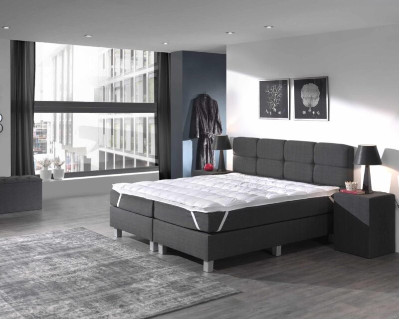 3D AIR Hotel Traagschuim Topdekmatras Wit - Afbeelding 2