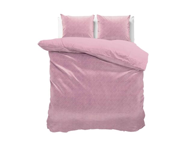 Dekbedovertrek Embossed Velvet Fashion Roze