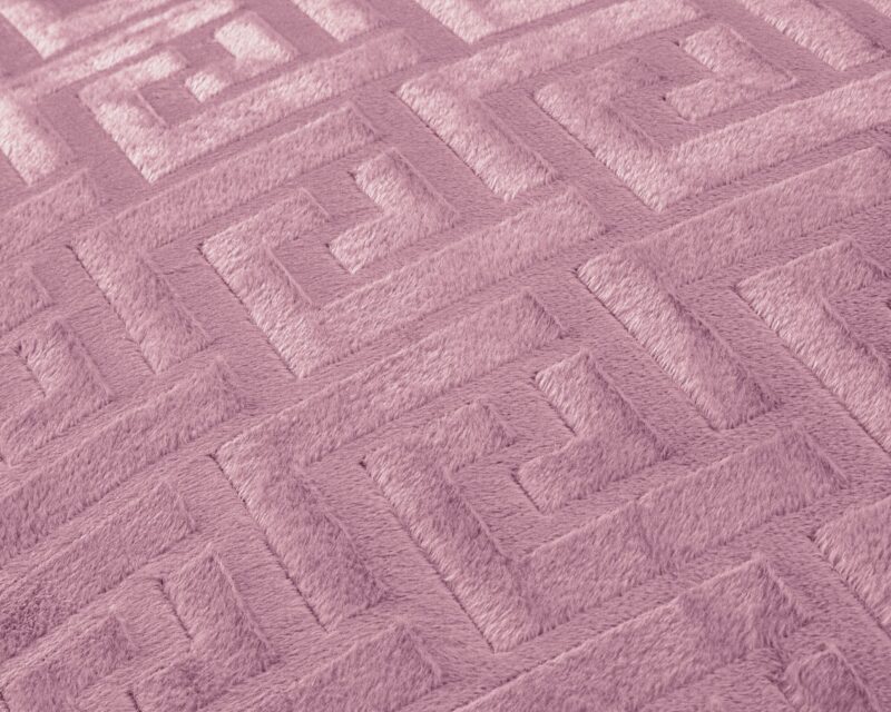Dekbedovertrek Embossed Velvet Fashion Roze - Afbeelding 8