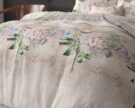 Dekbedovertrek Lovely Flower Beige - Afbeelding 2