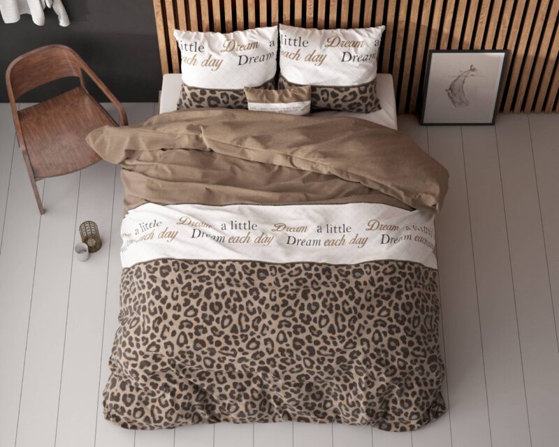 Dekbedovertrek Dream and Sleep Taupe - Afbeelding 9