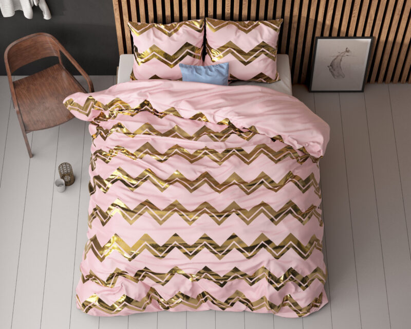Dekbedovertrek Wave Roze