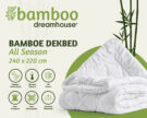 Bali Bamboe Dekbed Wit - Afbeelding 12