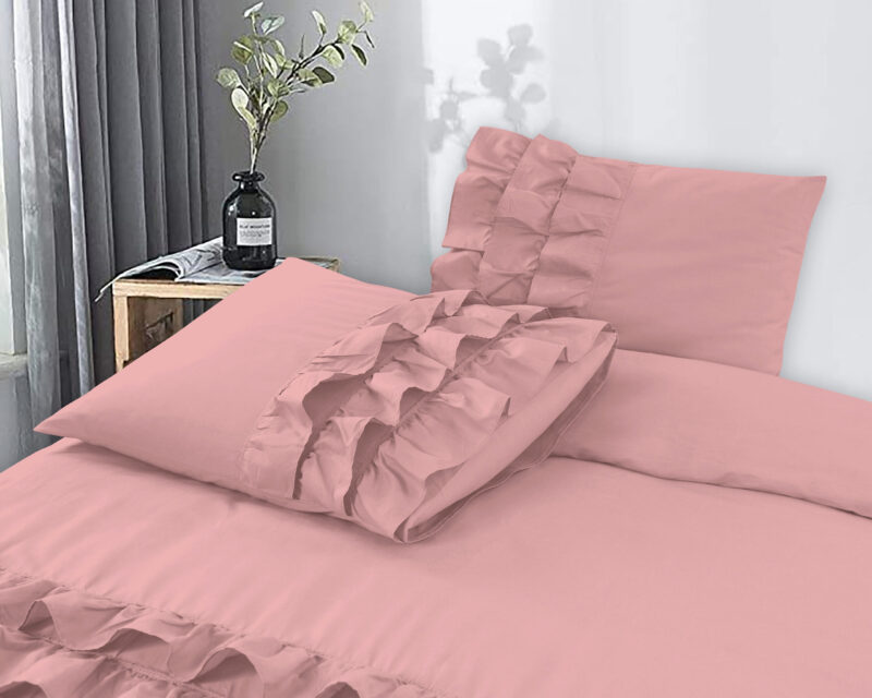 Dekbedovertrek Cyprus Roze - Afbeelding 2