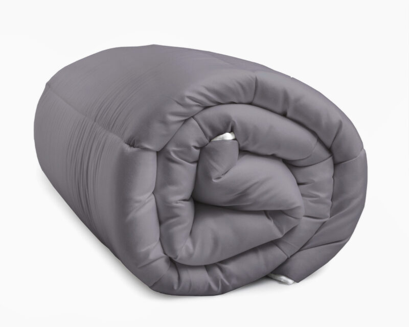 All-in one lazy dekbed Zwart/Antraciet - Afbeelding 3
