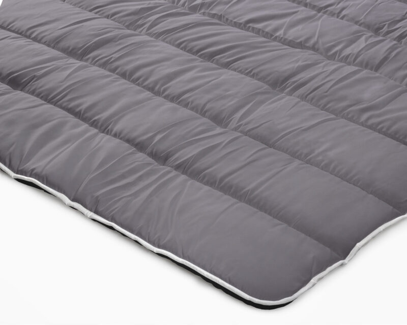 All-in one lazy dekbed Zwart/Antraciet - Afbeelding 4