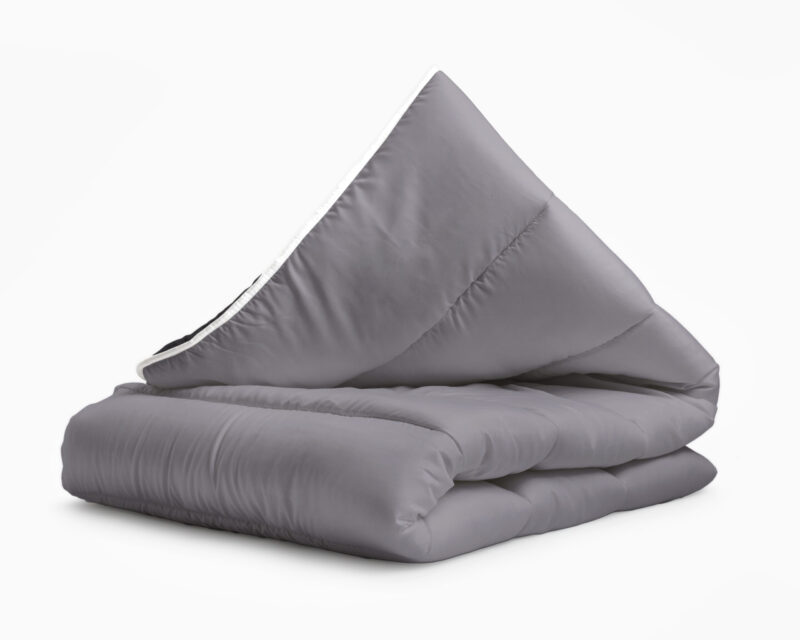All-in one lazy dekbed Zwart/Antraciet - Afbeelding 6