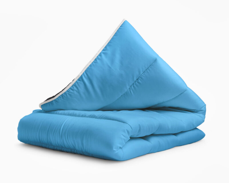 All-in one lazy dekbed Zwart/Blauw - Afbeelding 5