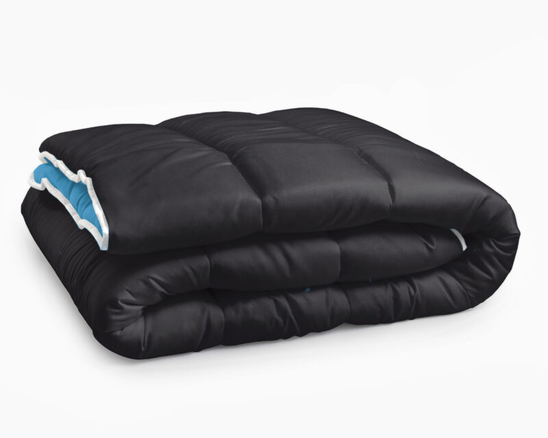 All-in one lazy dekbed Zwart/Blauw - Afbeelding 10