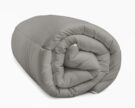 All-in One Lazy dekbed Creme/Kaki - Afbeelding 2