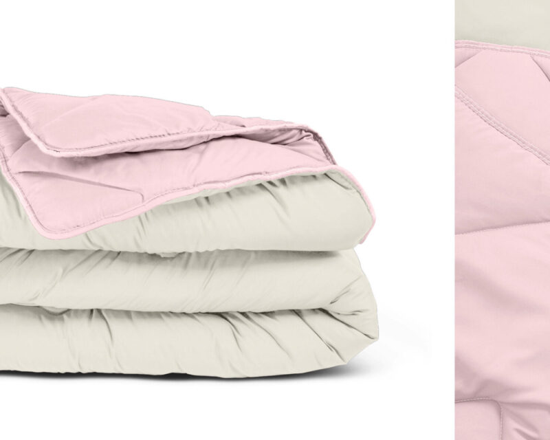 All-in One Lazy dekbed Creme/Roze - Afbeelding 6