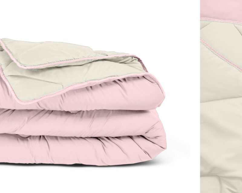 All-in One Lazy dekbed Creme/Roze - Afbeelding 7
