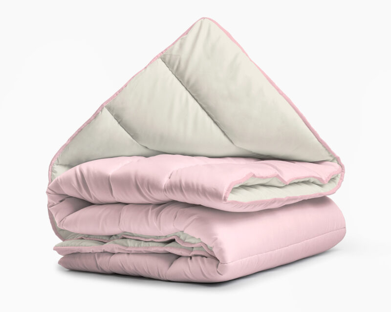 All-in One Lazy dekbed Creme/Roze - Afbeelding 8