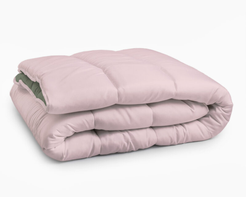 All-in One Lazy dekbed Groen/Roze