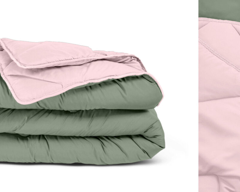 All-in One Lazy dekbed Groen/Roze - Afbeelding 7
