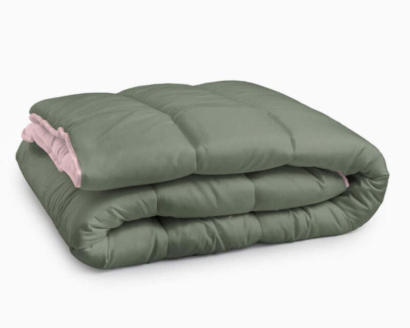 All-in One Lazy dekbed Groen/Roze - Afbeelding 10