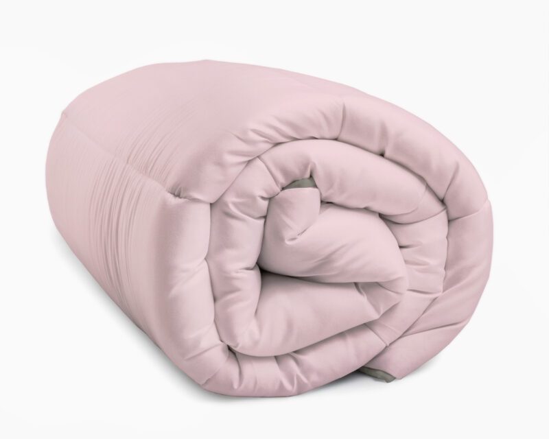 All-in One Lazy dekbed Kaki/Roze - Afbeelding 2
