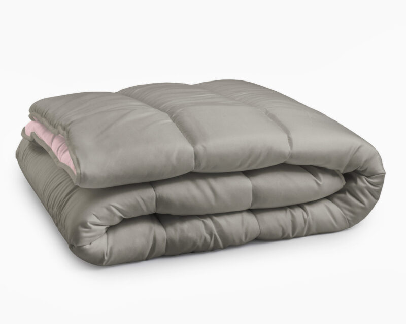 All-in One Lazy dekbed Kaki/Roze - Afbeelding 9