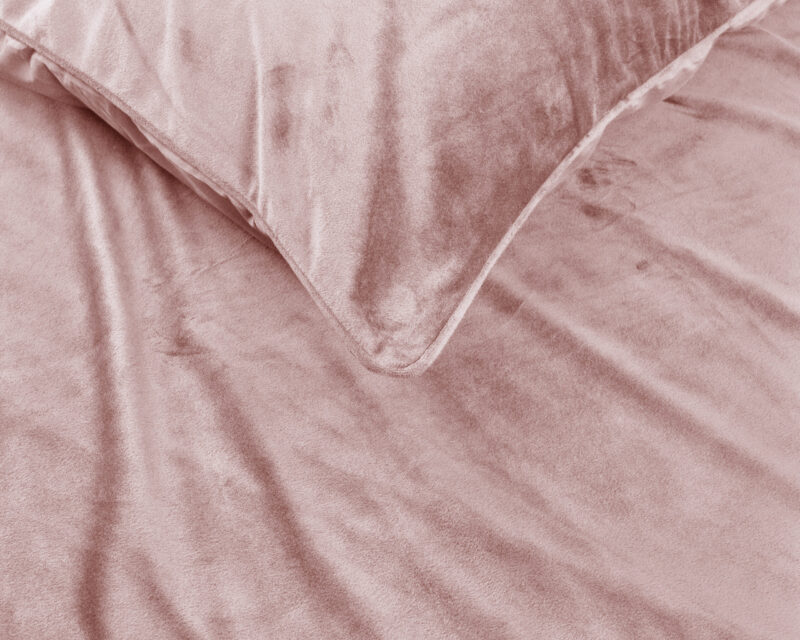 Dekbedovertrek Velvet Piping Soft Roze - Afbeelding 3