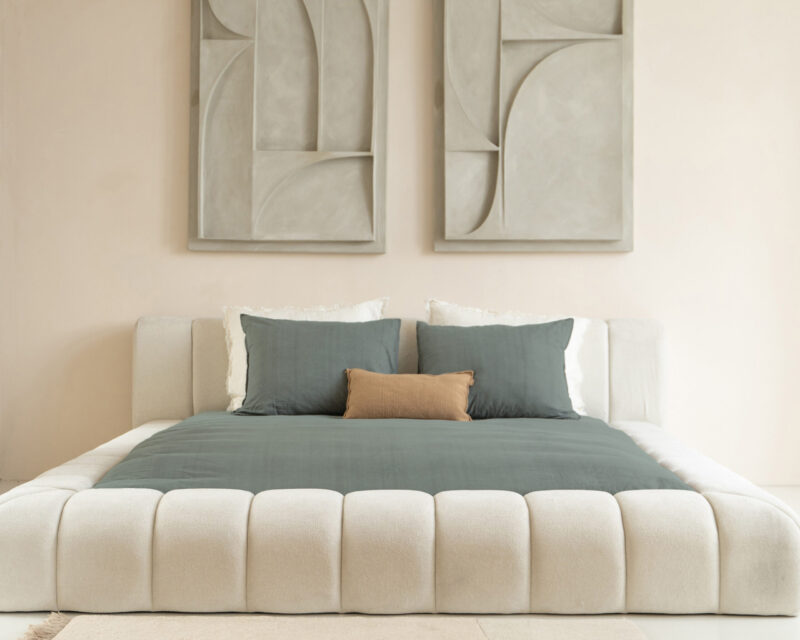 Dekbedovertrek Denim Stone Washed Groen - Afbeelding 2