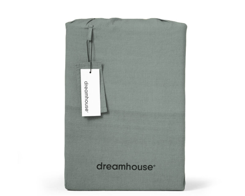 Dekbedovertrek Denim Stone Washed Groen - Afbeelding 8
