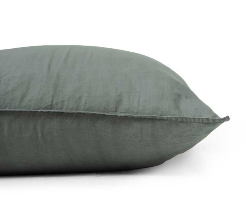 Dekbedovertrek Denim Stone Washed Groen - Afbeelding 9