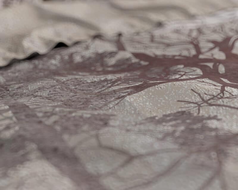 Dekbedovertrek Indre Taupe - Afbeelding 4