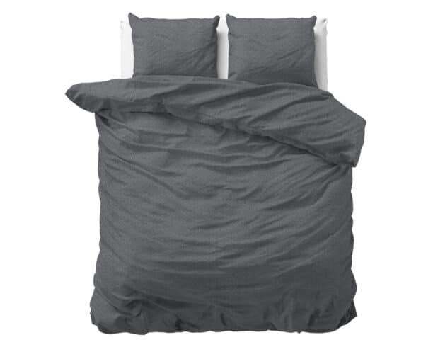 Dekbedovertrek Flanel Jason Antraciet