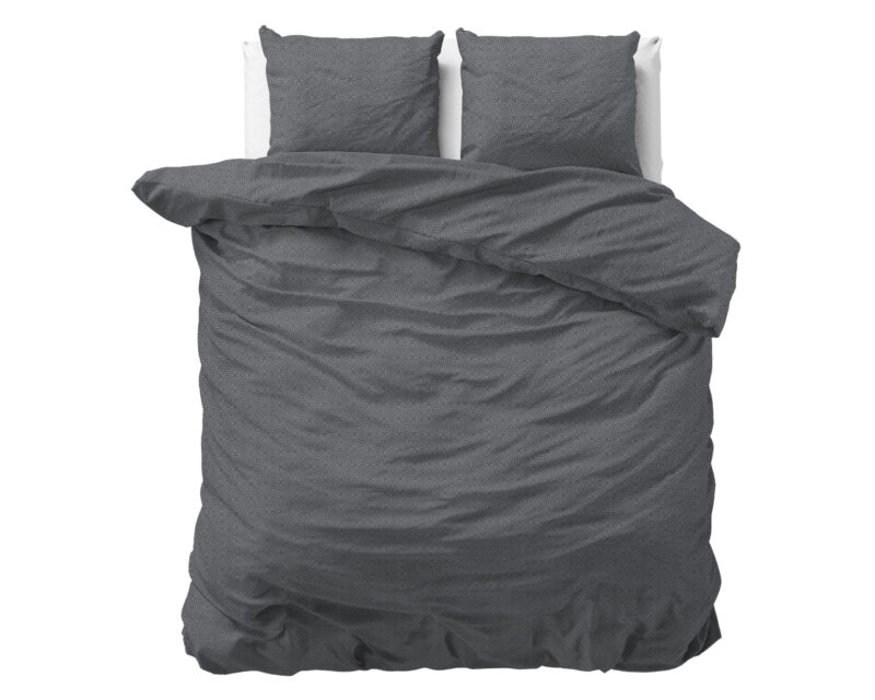 Dekbedovertrek Flanel Jason Antraciet
