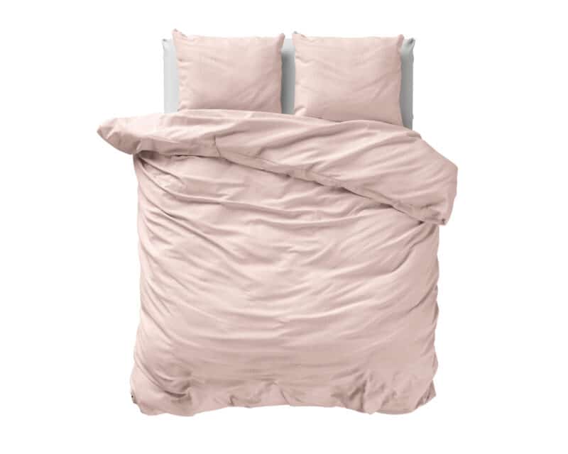 Dekbedovertrek Mousseline Perkal Roze - Afbeelding 2