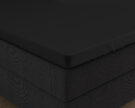 Dubbel Jersey 220 gr. Splittopper Hoeslaken Zwart - Afbeelding 4