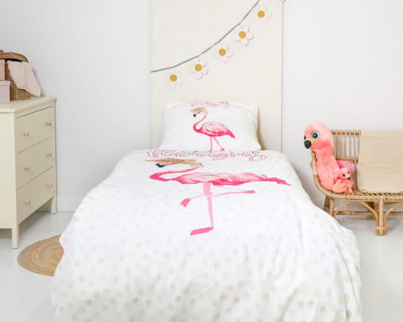 Dekbedovertrek You are Flamazing Roze - Afbeelding 2