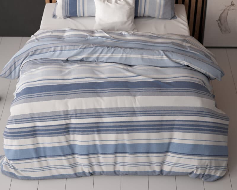 Dekbedovertrek Stripy Blauw - Afbeelding 5