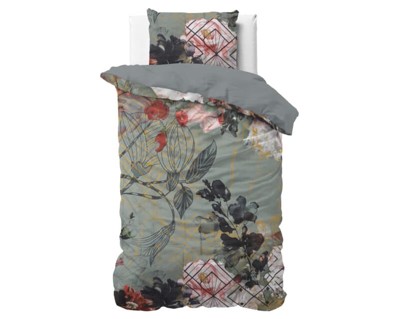 Dekbedovertrek Marble Art Deco Groen