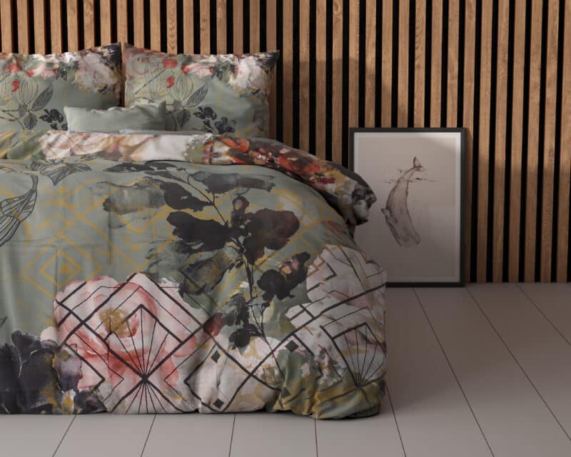 Dekbedovertrek Marble Art Deco Groen - Afbeelding 3