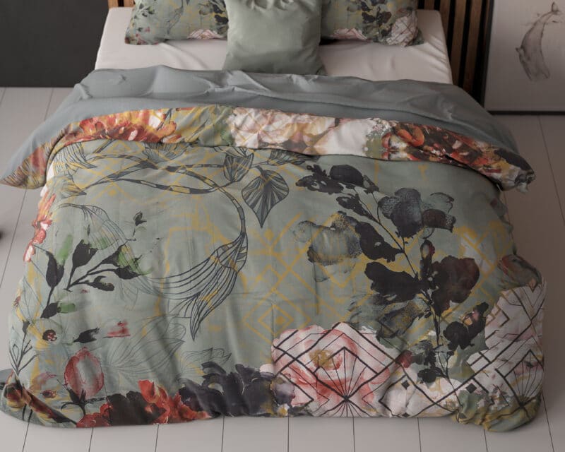 Dekbedovertrek Marble Art Deco Groen - Afbeelding 5