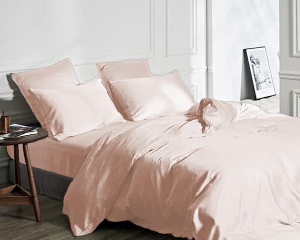 Dekbedovertrek 100% Bamboo Blush Roze