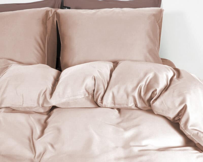 Dekbedovertrek 100% Bamboo Blush Roze - Afbeelding 4