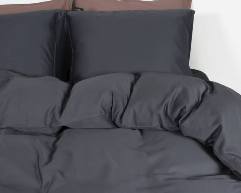 Dekbedovertrek 100% Bamboo Antraciet - Afbeelding 6