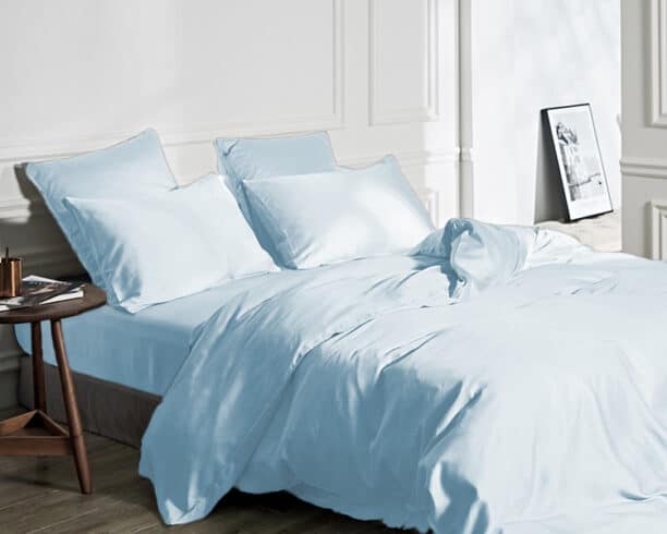 Dekbedovertrek 100%  Bamboo Blauw
