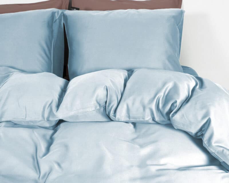 Dekbedovertrek 100%  Bamboo Blauw - Afbeelding 4